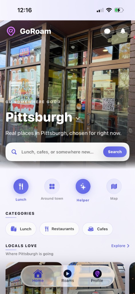 GoRoam home in Pittsburgh